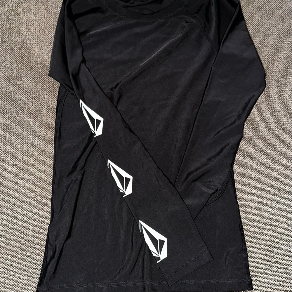 Volcom Boys Black Long Sleeve Shirt